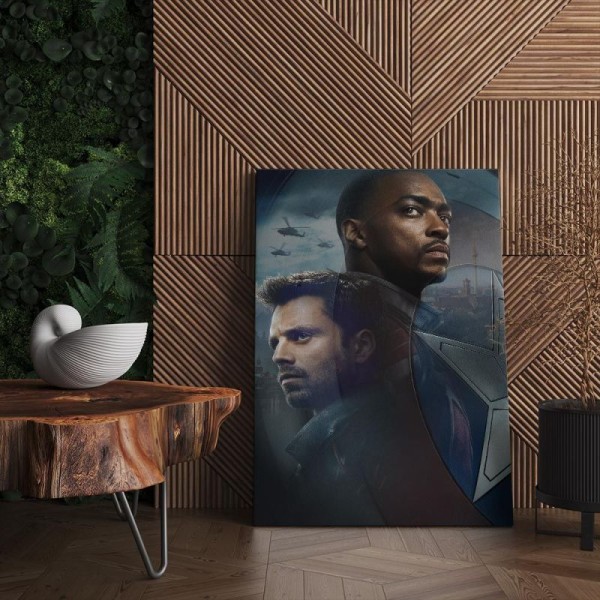 Quadro Decorativo Cinema Capitão América 08