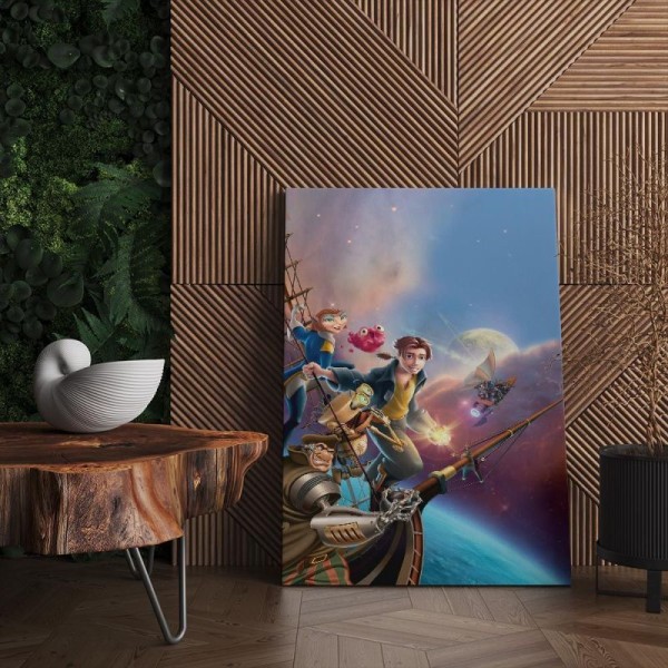 Quadro Decorativo Cinema A ilha do Tesouro