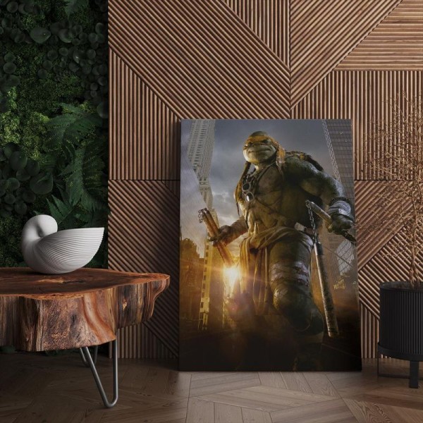 Quadro Decorativo Cinema Tartarugas Ninja 03