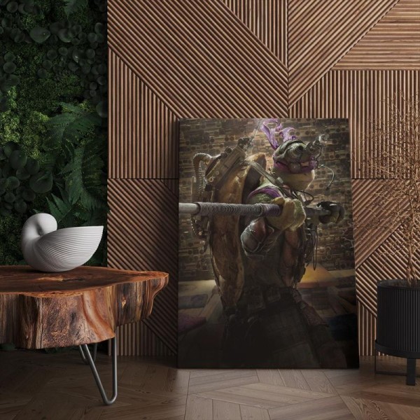 Quadro Decorativo Cinema Tartarugas Ninja 04