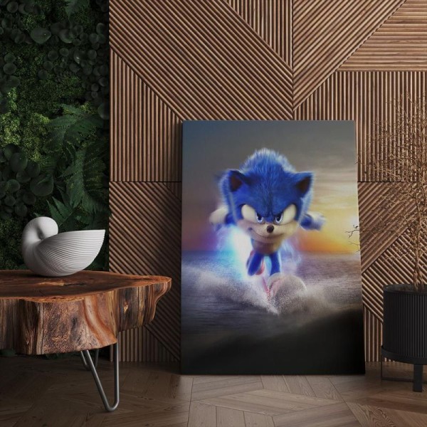 Quadro Decorativo Cinema Sonic 02