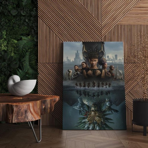 Quadro Decorativo Cinema Pantera Negra 01