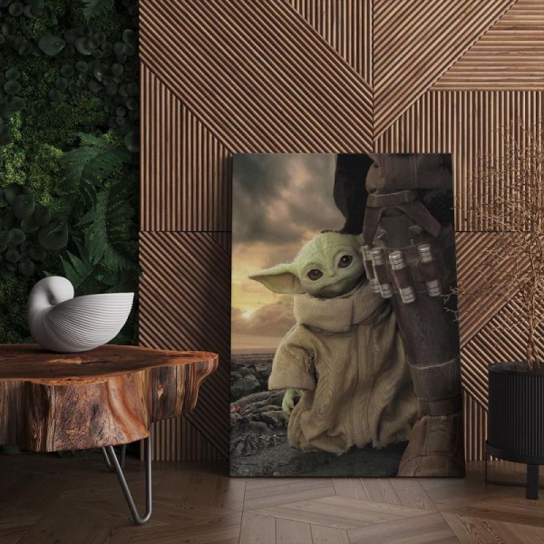 Quadro Decorativo Cinema O Mandaloriano 04