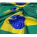 Bandeira do Brasil 1,50 x 90cm com costura para mastro varejo ou atacado.