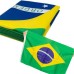 Bandeira do Brasil 1,50 x 90cm com costura para mastro varejo ou atacado.