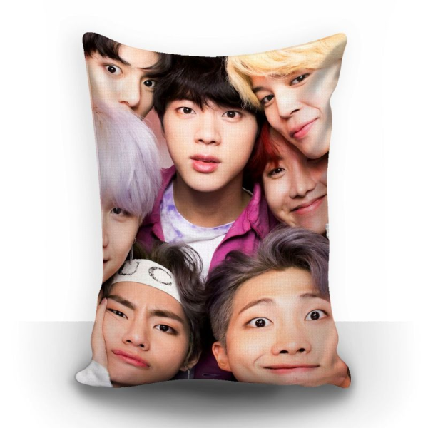 Almofada 26x42 cm kpop Bts 17