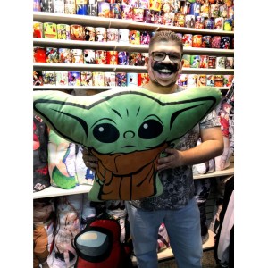 Almofada Baby Yoda Grande