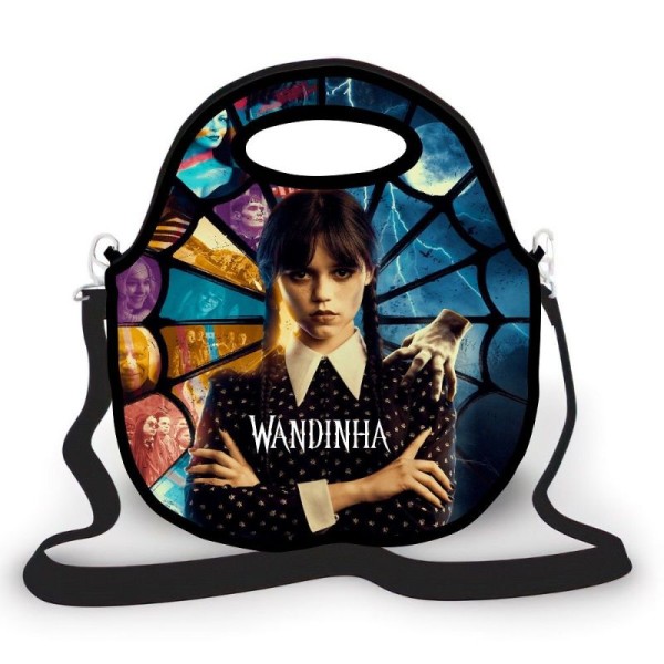Bolsa Lancheira Wandinha 08