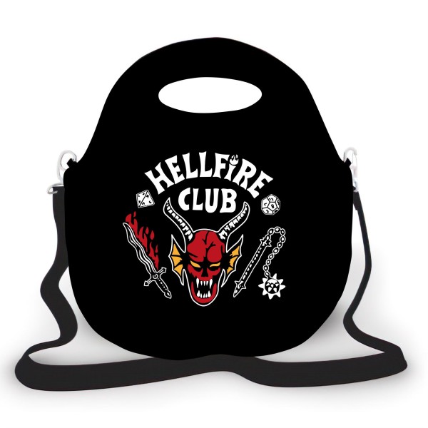 Bolsa Lancheira Stranger Things Hellfire club