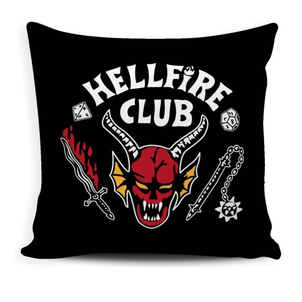 Almofada Stranger Things Hellfire Club Mod. 01