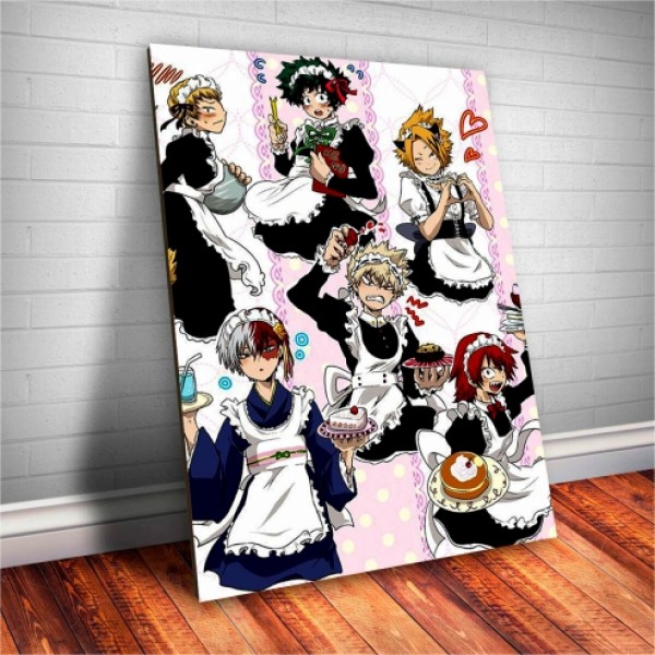 Placa Decorativa Boku No Hero Mod.01