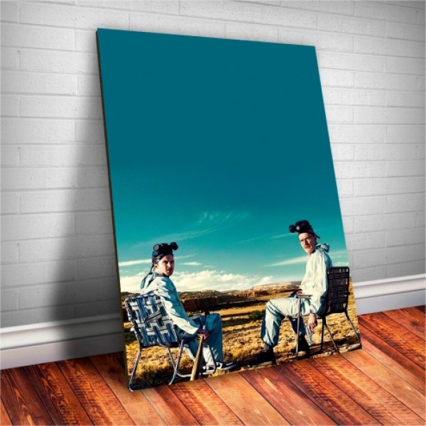 Placa Decorativa  Breaking Bad Mod.01
