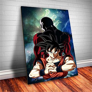 Placa Decorativa Dragon Ball Super Goku e Jiren Mod.01