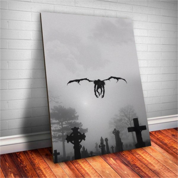 Placa Decorativa Death Note Ryuk Mod.01