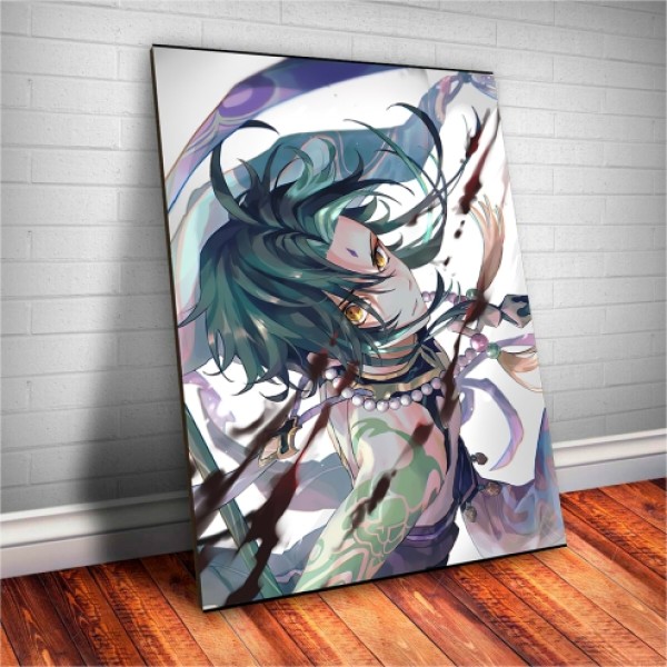 Placa Decorativa Genshin Impact  Mod.02