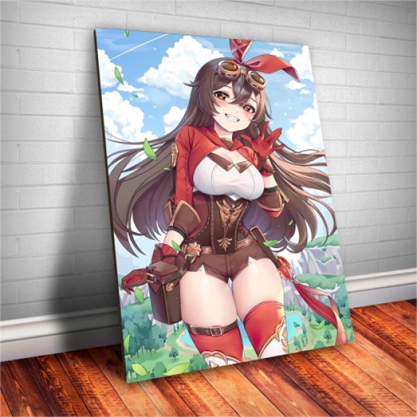 Placa Decorativa Genshin Impact  Mod.04