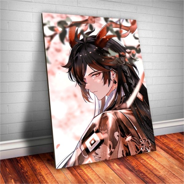 Placa Decorativa Genshin Impact  Mod.09