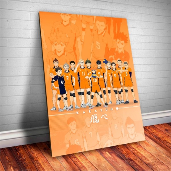Placa Decorativa Haikyū!!  Mod.03