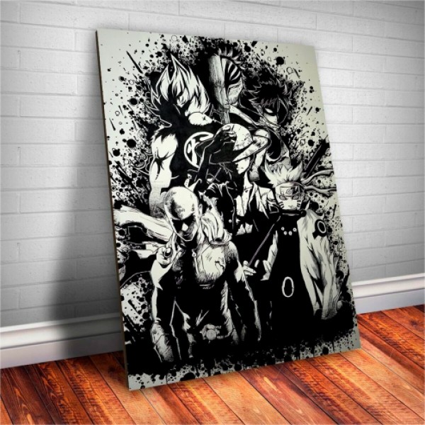  Placa Decorativa Shonen Jump mod.1