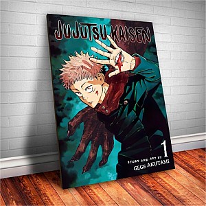  Placa Decorativa Jujutsu Kaisen Yuji Itadori mod.2