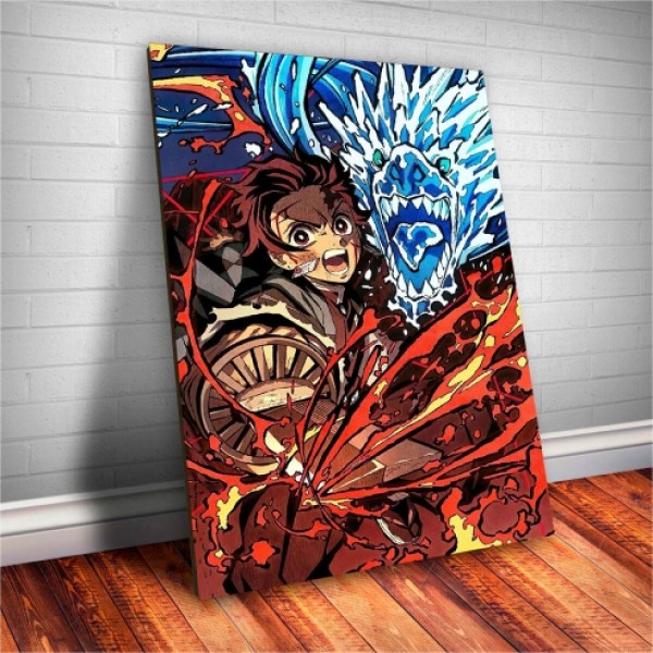  Placa Decorativa Demon Slayer Tanjirō Kamado Mod.05