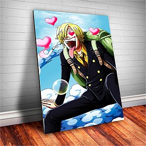 Placa Decorativa One Piece Sanji Mod.01