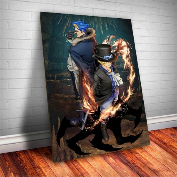 Placa Decorativa One Piece Sabo Mod.01