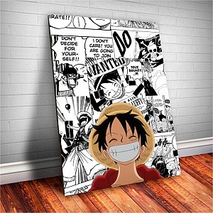 Placa Decorativa One Piece  Luffy  Mod.06