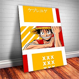Placa Decorativa One Piece  Luffy  Mod.02