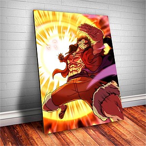 Placa Decorativa One Piece  Luffy  Mod.03