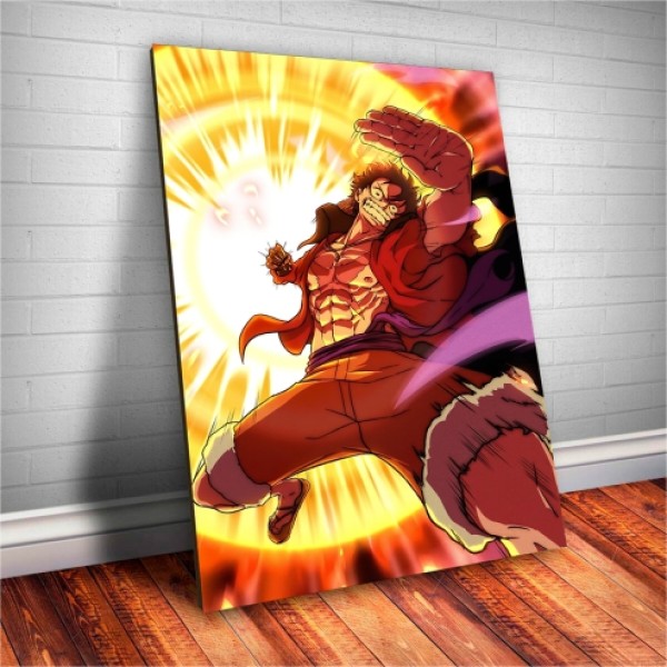 Placa Decorativa One Piece  Luffy  Mod.03