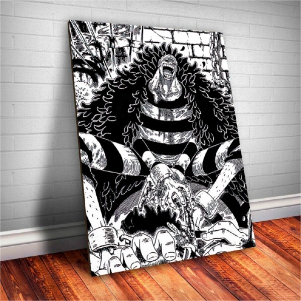 Placa Decorativa One Piece Donquixote Doflamingo Mod.01