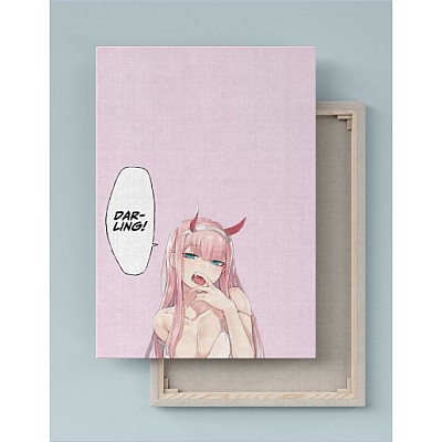 Quadro Decorativo Canvas Darling in the Franxx 01