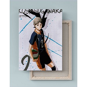 Quadro Decorativo Canvas Haikyū!! Koshi Sugawara 01