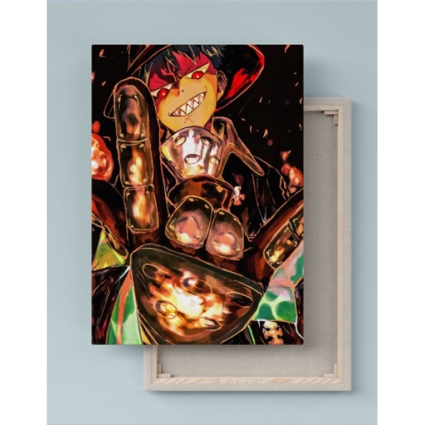 Quadro Decorativo Canvas Fire Force Shinra Kusakabe 01 Quadro Decorativo Canvas Fire Force Shinra Kusakabe 01