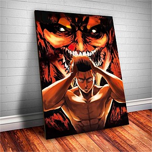 Placa Decorativa Attack on Titan Eren  Mod.01