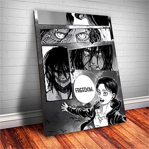 Placa Decorativa Attack on Titan Eren  Mod.02