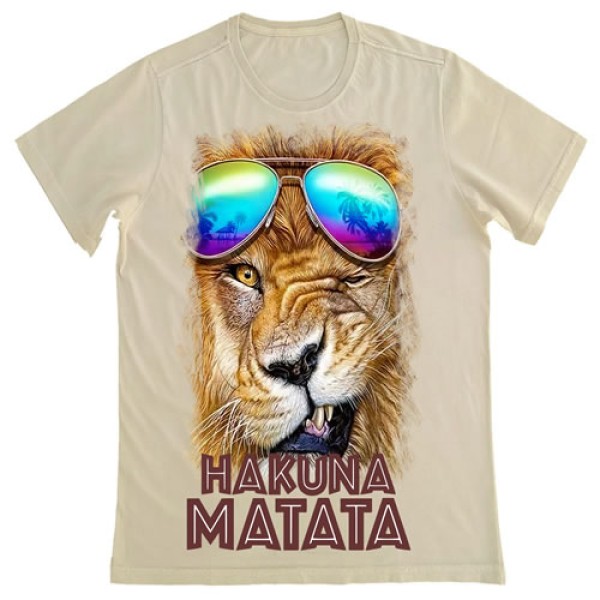 Camiseta Hakuna Matata mod 01. Camiseta Hakuna Matata mod 01.