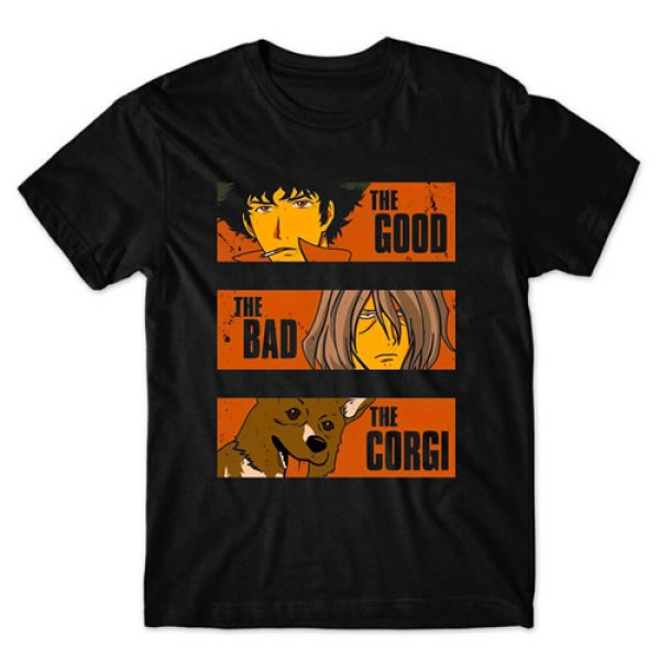 Camiseta  Preta Cowboy Bebop Mod.01