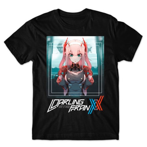 Camiseta  Preta Darling In The frank XX Mod.01