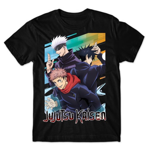 Camiseta Preta jujutsu Kaisen  Mod.03