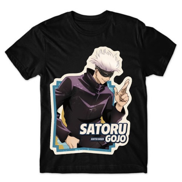 Camiseta Preta jujutsu Kaisen  Mod.04