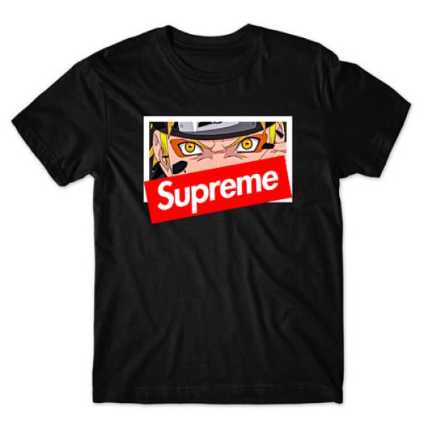 Camiseta Preta Naruto  mod.13