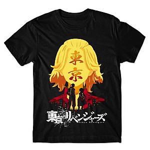 Camiseta Preta Tokyo Revengers Mod.02