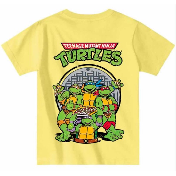 Camiseta Amarela Tartaruga Ninja  Mod.01