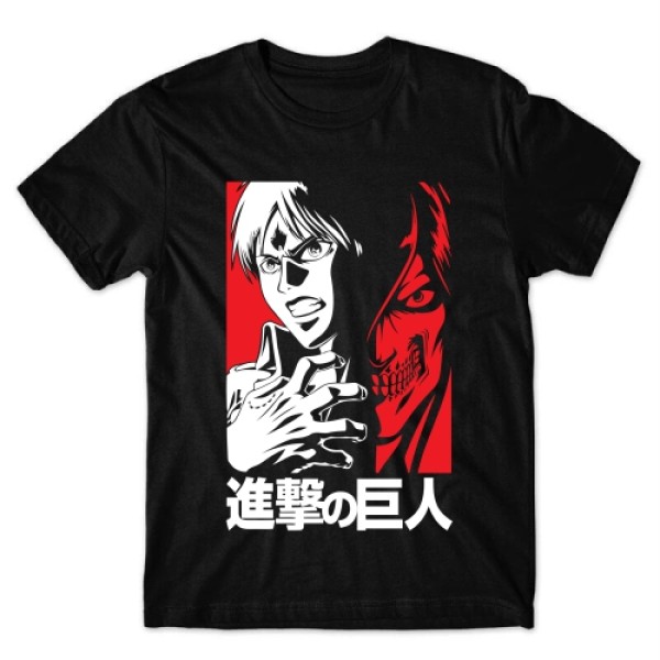 Camiseta Attack On Titan Eren Mod.01 