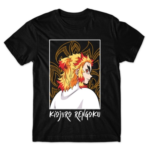 Camiseta Demon Slayer kyojuro Rengoku Mod.01