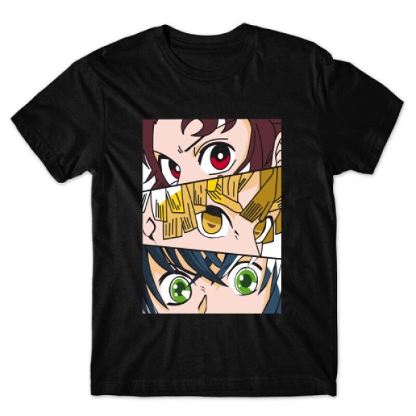 Camiseta Demon Slayer Tanjiro , Zenitsu e Inosuke   Mod.01