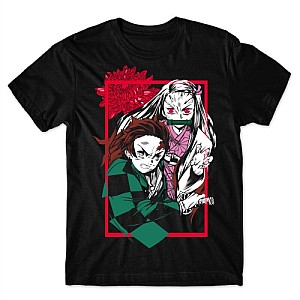 Camiseta Demon slayer Tanjiro E Nezuko Mod.02