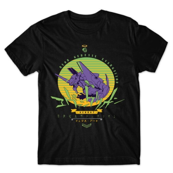 Camiseta Evangelion Unidade Eva 1 Mod.01 Camiseta Evangelion Unidade Eva 1 Mod.01